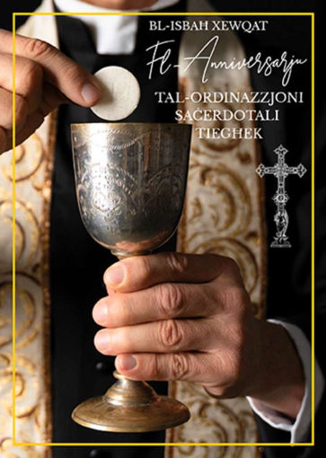 Picture of ANNIVERSARJU TAL-ORDINAZZJONI SACERDOTALI TIEGHEK KARTOLINA